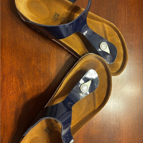 Birkenstock Shoes - Women's Navy birkenstock Sandals